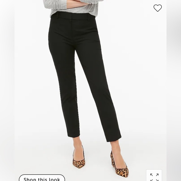 J. Crew Pants - J.Crew Black Cropped Dress Trousers